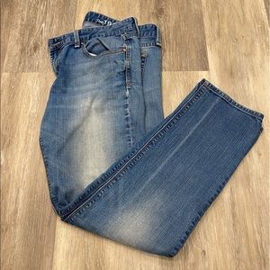 Gap straight leg jeans.
